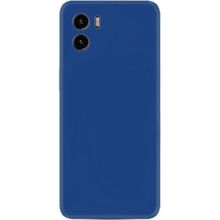 Eonaks Vivo Y15S Kamera Korumalı Silikon Rubber Arka Kapak Lacivert Kılıf