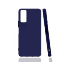Eonaks Vivo Y51 Kamera Korumalı Silikon Rubber Arka Kapak Lacivert Kılıf