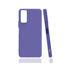 Eonaks Vivo Y51 Kamera Korumalı Silikon Rubber Arka Kapak Lila Kılıf