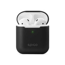 Epico AirPods 2. Nesil Siyah Silikon Kılıf