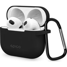 Epico AirPods 3. Nesil Siyah Silikon Outdoor Kılıf