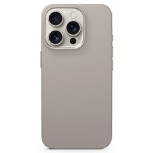 Epico Mag+ iPhone 16 Pro Max Silikon Titanyum Bej Kılıf