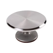 Epinox Çelik 30 cm Döndürülebilir Pasta Sıvama Standı