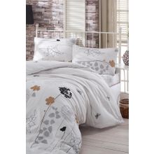 Eponj Home Atlantis Beyaz Kolay Ütülenir Tek Kişilik 160 x 220 cm Nevresim Takımı