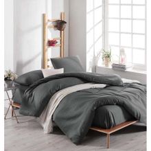 Eponj Home Paint D.Boya Füme Çift Kişilik Nevresim Takımı
