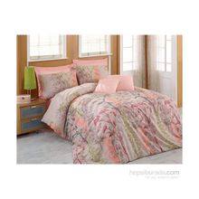 Eponj Home Urla Bej Kolay Ütülenir Tek Kişilik 160 x 220 cm Nevresim Takımı