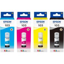 Epson 103 L3110 L3111 L3150 L3151 4 Renk Mürekkep Seti
