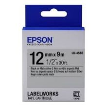 Epson LK-5TBN Clear Siyah Üzeri Beyaz 18 mm x 9 mt Etiket