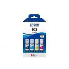 Epson T00S6 Cyan Magenta Yellow Black Mavi Kırmızı Sarı Siyah 4'lü Multipack Kartuş