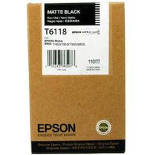 Epson T6118 C13T611800 Orjinal Mat Siyah Kartuş