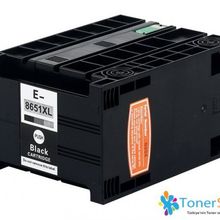 Epson T8651XL-C13T865140 Workforce Pro WF-M5190DW WF-M5690DWF Siyah Pigmentli Muadil Kartuş