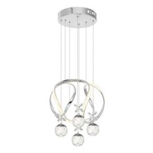 Eray Aydınlatma 1625-40 Krom 4 Toplu Led Avize