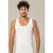 Erdem 1100 Klasik Penye Askılı Beyaz Erkek Atlet