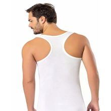 Erdem 1121 Likrali Sporcu 3'lü Beyaz Erkek Atlet
