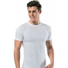 Erdem 1165 Penye Lux Kapalı Yaka 3'lü Beyaz Erkek Fanila