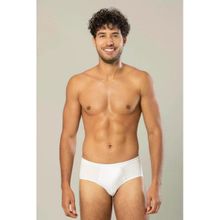 Erdem 1300 6'lı Paket Pamuklu Penye Beyaz Erkek Slip Külot