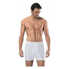 Erdem 1350 3'lü Paket Beyaz Erkek Boxer