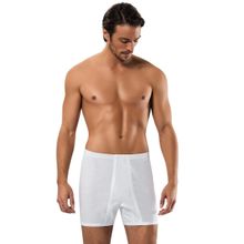 Erdem 1350 Paçalı Beyaz Erkek Boxer