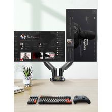 Ergoflex NB F160 17-27" Çift Kol 2-9 kg Amortisörlü Monitör Standı