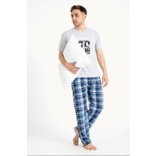 Erkek Baskılı Pijama takımı