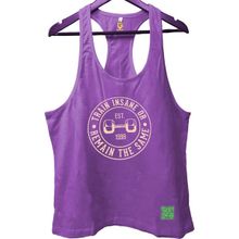 Erkekler İçin Top Glory Rts Mor Fitness Gym Tank Top Sporcu Atleti Rahat Kesim Yumuşak Kumaş - 2XL