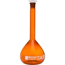 Erlab 100 ml Amber Renk Cam Balon Joje