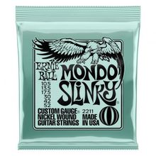 Ernie Ball P02211 10.5-52 Mondo Slinky Nickel Wound Elektro Gitar Teli