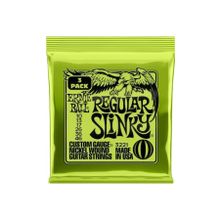 Ernie Ball P03221 3'lü Regular Slinky 3 Pack Elektro Teli