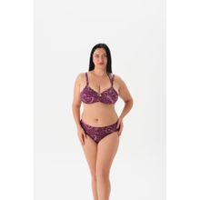 Eros 4093BK Toparlayıcı Mürdüm Bikini