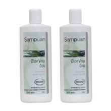 Ersağ 2x300 ml Aloe Vera Özlü Şampuan