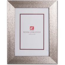 Ertürk 15x21 cm Gümüş Ağaç Kabuğu Resim Çerçevesi