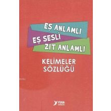Eş Anlamlı Eş Sesli Zıt Anlamlı Kelimeler Sözlüğü - Umut Eren