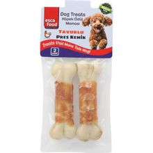 Esca Food 100 gr Tavuklu Pres Kemik 12.5 cm 2’li Köpek Ödül Maması