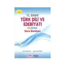 Esen Yayınları 11.Sınıf Türk Dili ve Edebiyatı Üç Renk Soru Bankası