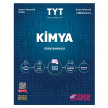 Esen Yayınları 2022 TYT Kimya Soru Bankası