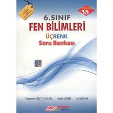 Esen Yayınları 6. Sınıf Fen Bilimleri Üç Renk Soru Bankası