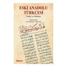 Eski Anadolu Türkçesi - Muhammet Yelten