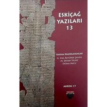Eskiçağ Yazıları 13 Bilgin Kültür Sanat Yayınları