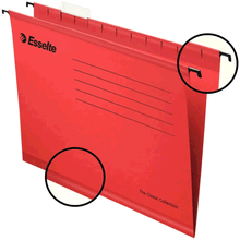 Esselte 90316 Askılı Kırmızı 25'li Pendaflex Dosya