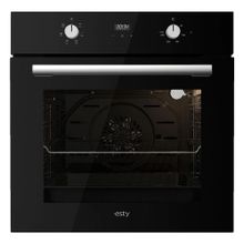 Esty AEF6603B02 72 lt Siyah Cam Ankastre Fırın