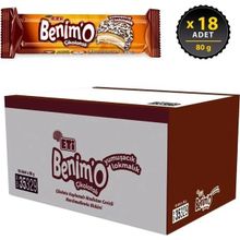 Eti 80 gr Benimo Çikolata Kaplı Hindistan Cevizli Bisküvi
