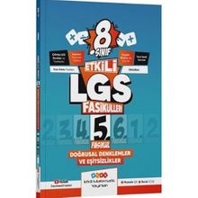 Etkili Matematik Yayınları LGS 8. Sınıf Doğrusal Denklemler ve Eşitsizlikler 5 Etkili Fasikül