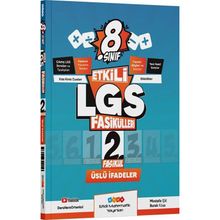 Etkili Matematik Yayınları LGS 8. Sınıf Üslü İfadeler 2 Etkili Lgs Fasikülleri