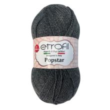 Etrofil Popstar 79027 Gri Örgü İpi