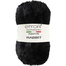 Etrofil Rabbit 70906 Siyah Örgü İpi