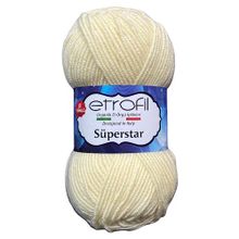 Etrofil Süperstar 70299 Krem Örgü İpi