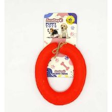 Euro Dog Kırmızı Puppy Toys Peluş Sucuk Yavru Köpek Oyuncağı