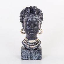 Euro Flora 13x9x30 cm Afrikalı Kadın Büst