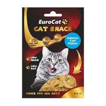 Eurocat 50 gr Snack Tahıl Balık Eti Granül Yetişkin Kedi Ödülü