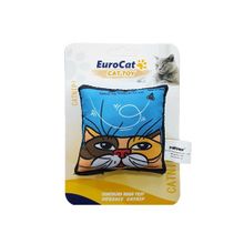 Eurocat 8 cm Catnipli Mavi Yastık Kedi Oyuncağı
